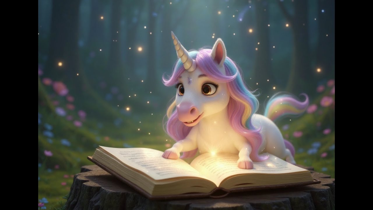 Einhorn Mila🦄🌙 5 ruhige Gute-Nacht-Geschichten für Kinder🦄🌙Einschlafvideo für Kinder🦄🌙