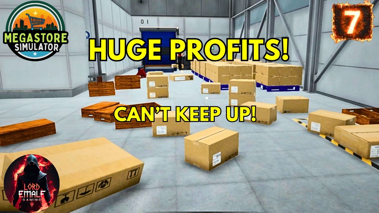 I’m Making TOO Much Money... and It’s a Disaster! (Megastore Simulator Ep 7)
