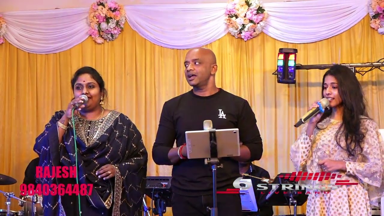 Poonthalir Aada / Priyanka NK/ 6 strings live band/ Rajesh 9840364487