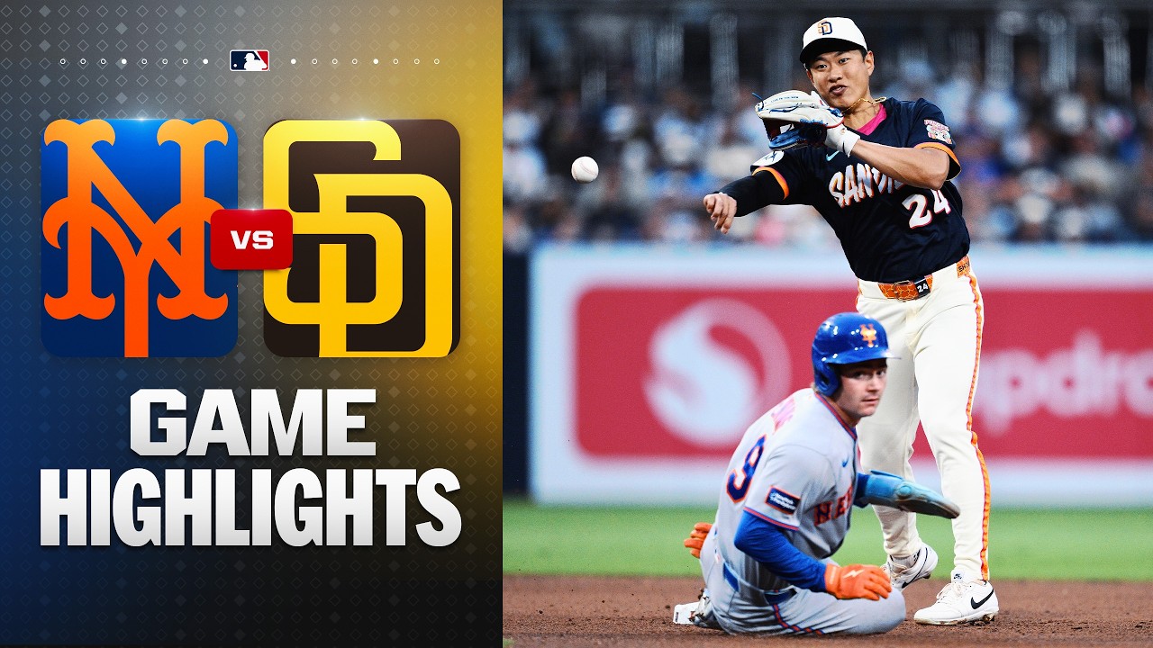 Mets vs. Padres Game Highlights (6/5/26) | MLB Highlights