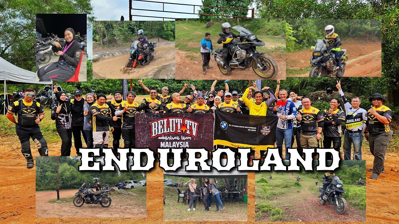 BELUT TV ENDUROLAND TRAINING - ACCIDENT BANYAK (@BelutTV)