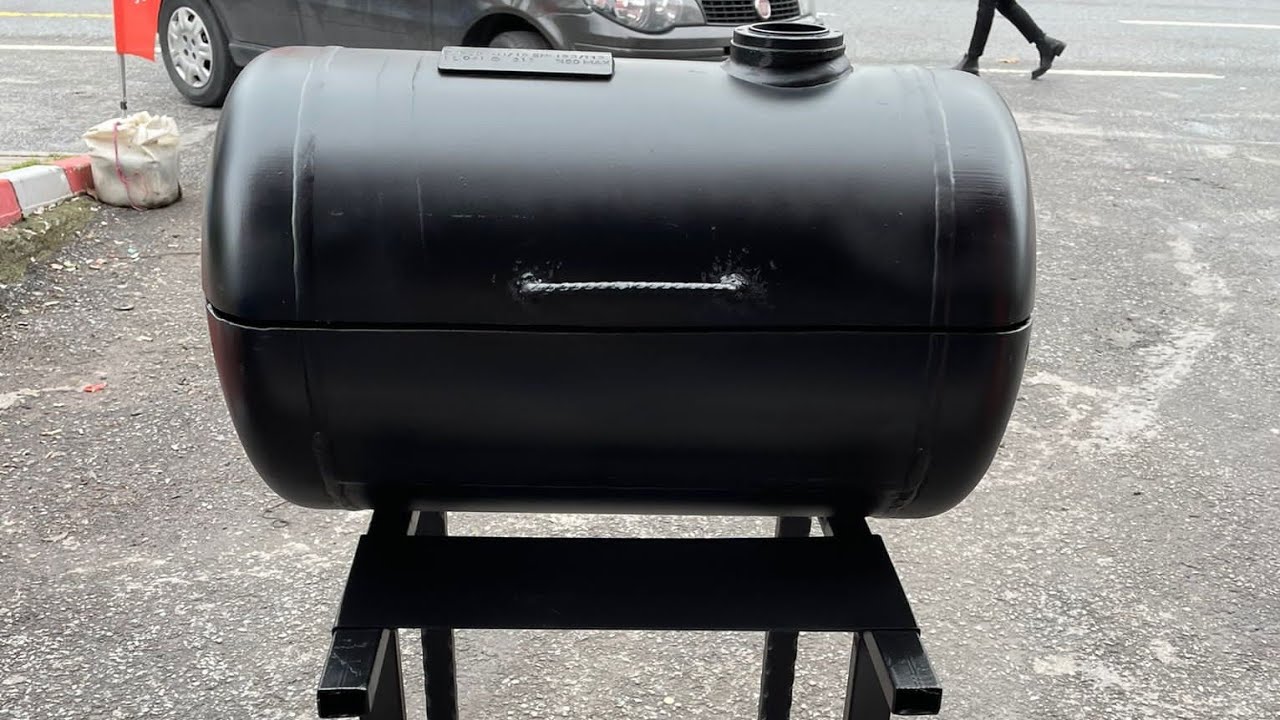 Lpg Tankından Mangal Yapımı