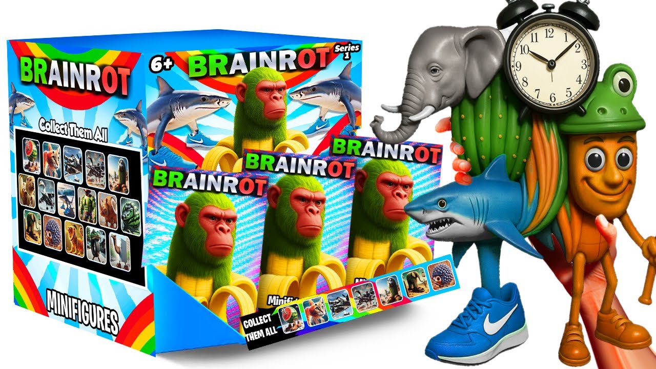The ULTIMATE Italian Brainrot MYSTERY BOX! New TRALALERO TRALALA, Tung Tung Sahur, FUSION Minifigure