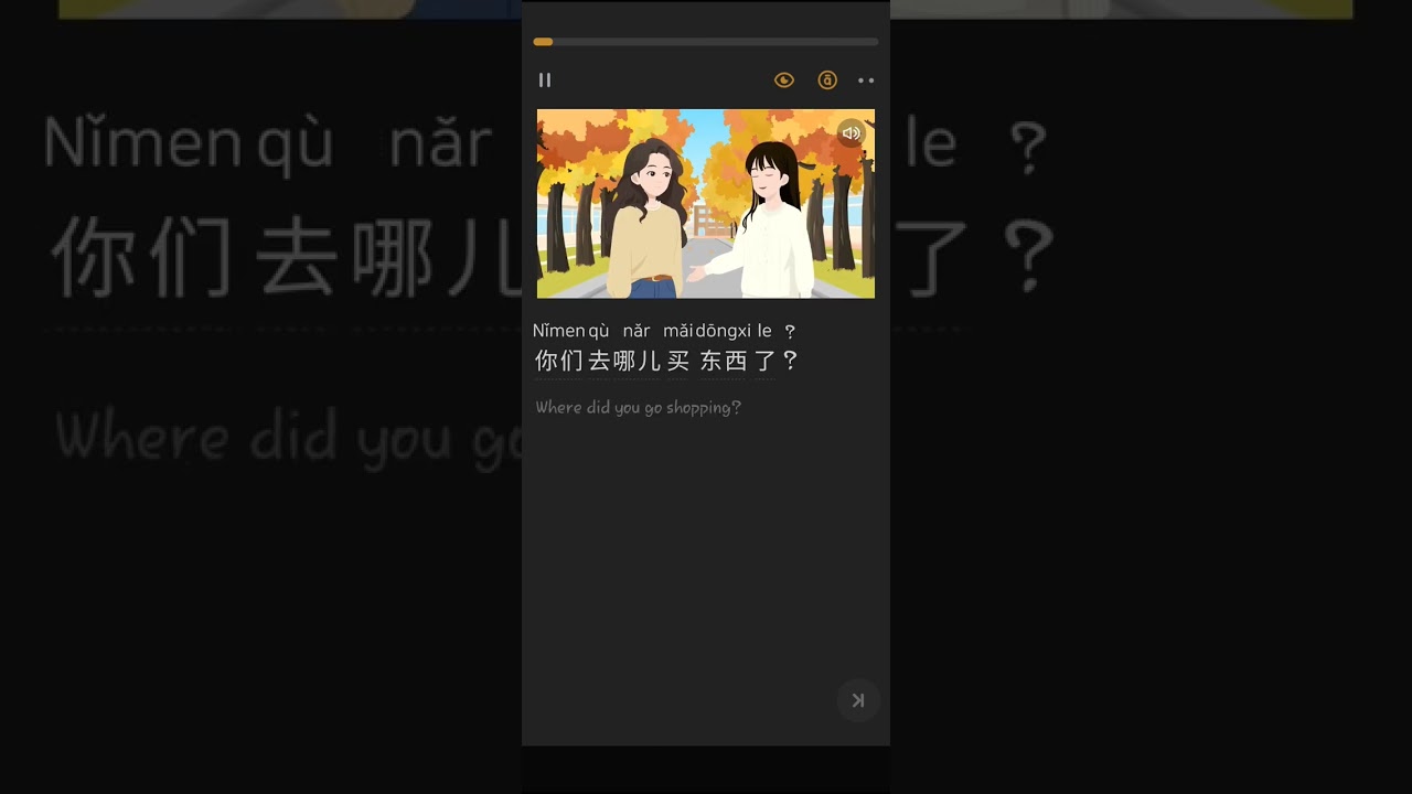 Daily Chinese for beginners 