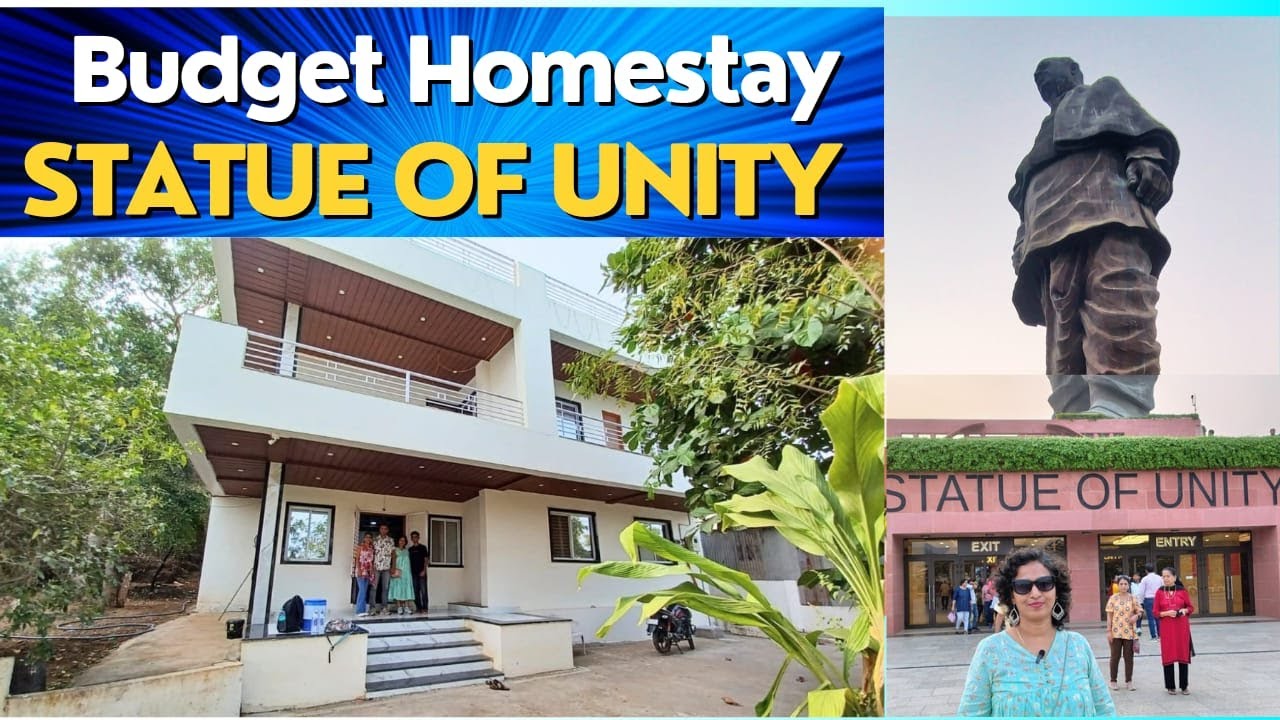 Homestay near Statue of unity | budget hotel in Ekta nagar| Gujrat #Statueofunity #budgetstay