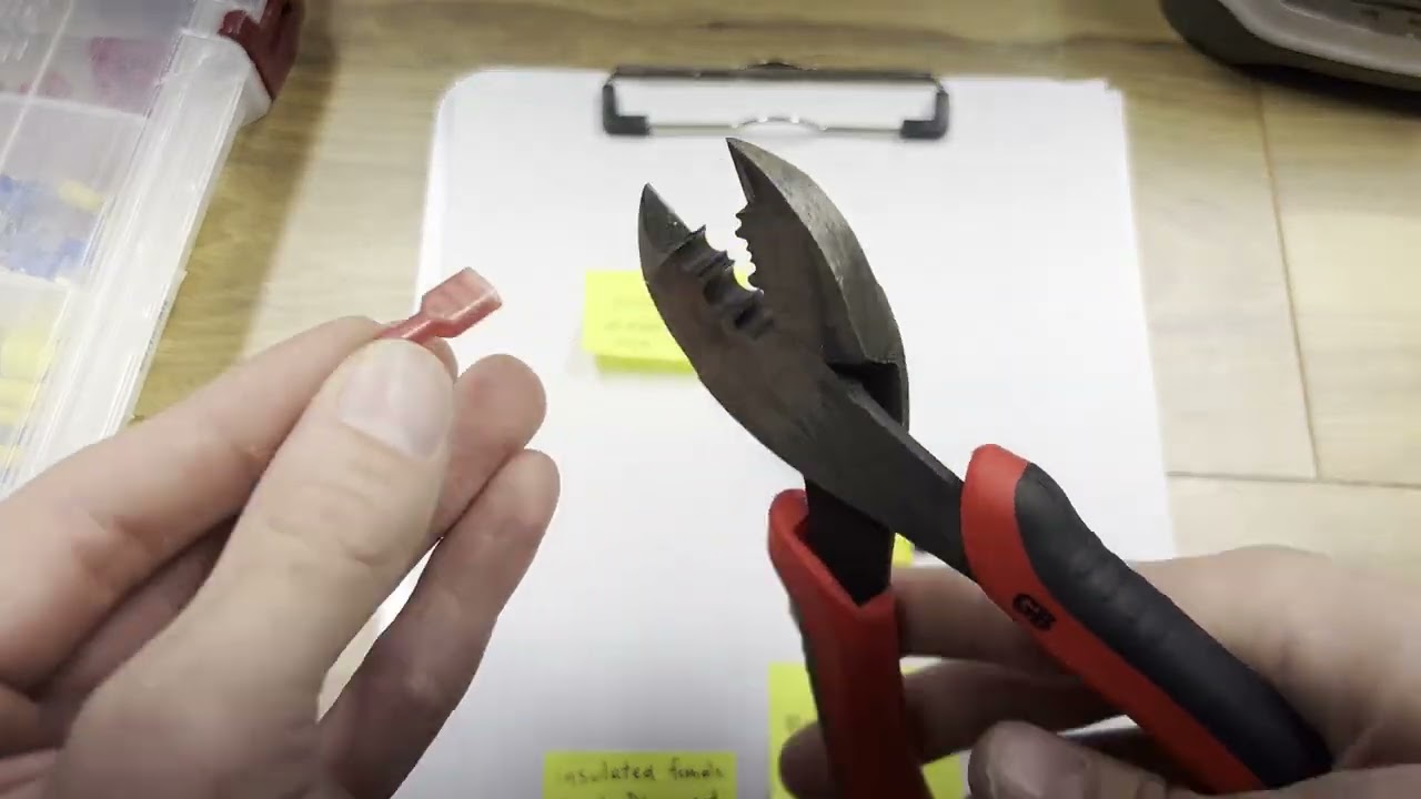 How to Crimp Quick Disconnects (spade terminals)