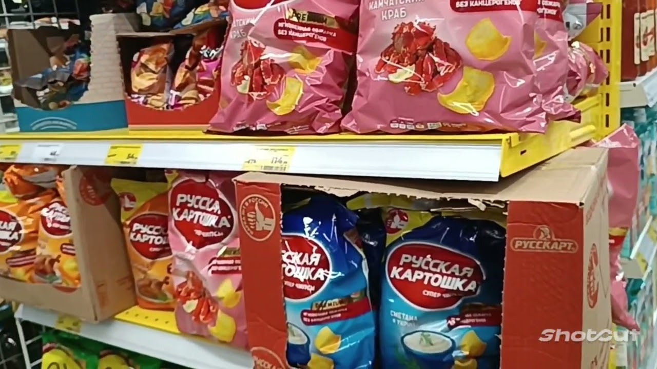 Le Coût des aliments courants en Russie, allons faire les achats .