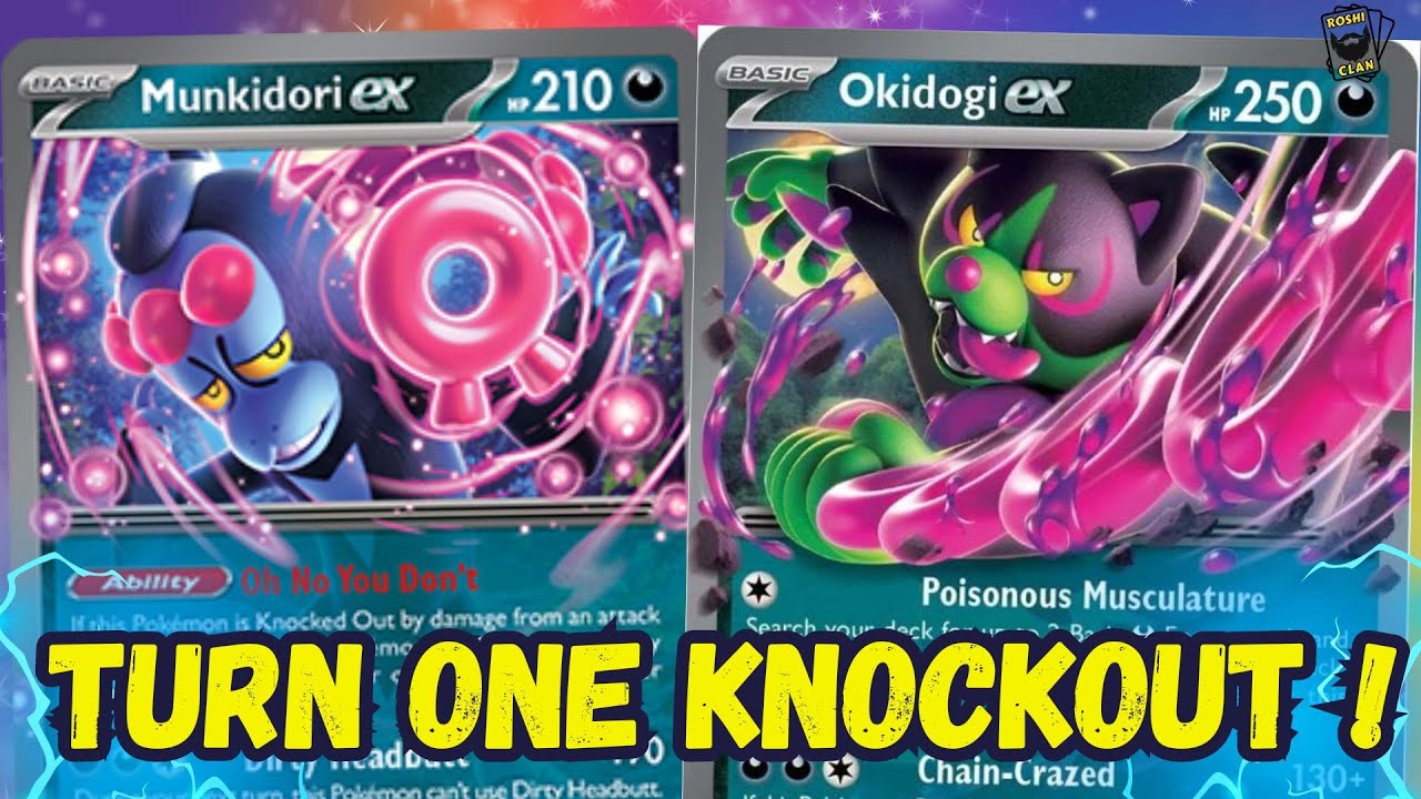 Okidogi EX Is Crazy Strong! Let's See How Strong On Ranked! Pokemon TCG Live
