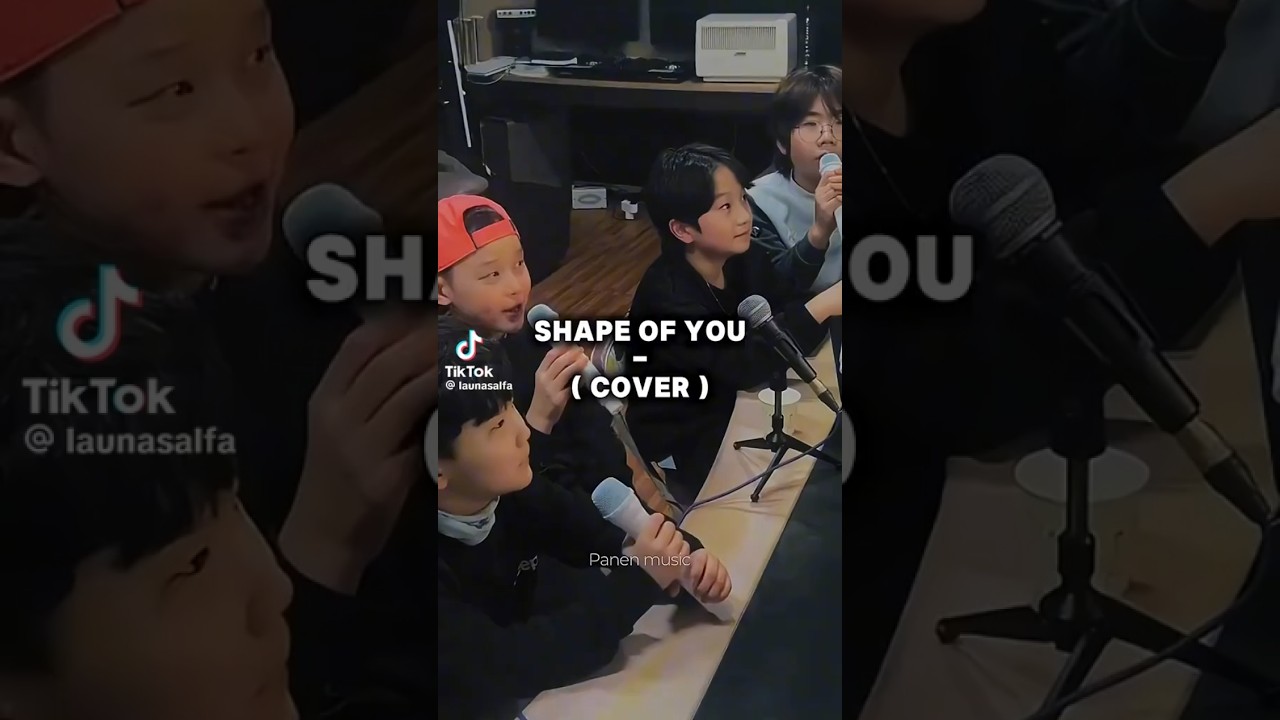 Bolalar Juda Zo'r Kuylashibdi &hearts;️ Shape of you Cover Song #cover #covermusic #shapeofyou #songcover