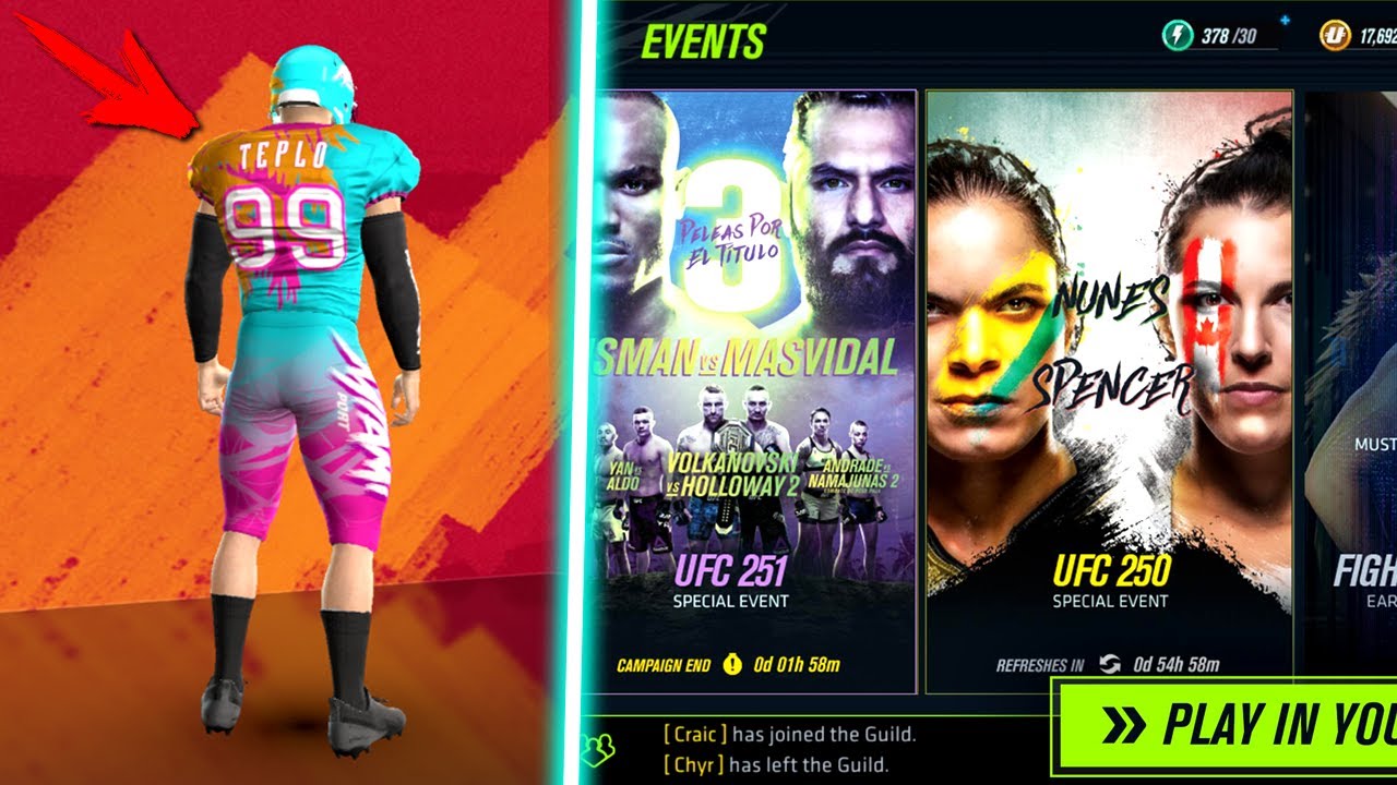 Будущее FIFA MOBILE 21!?? NFL MADDEN Mobile 21 & UFC Mobile 2 ПРЫГНУЛИ ВЫШЕ ГОЛОВЫ!  - Gameplay