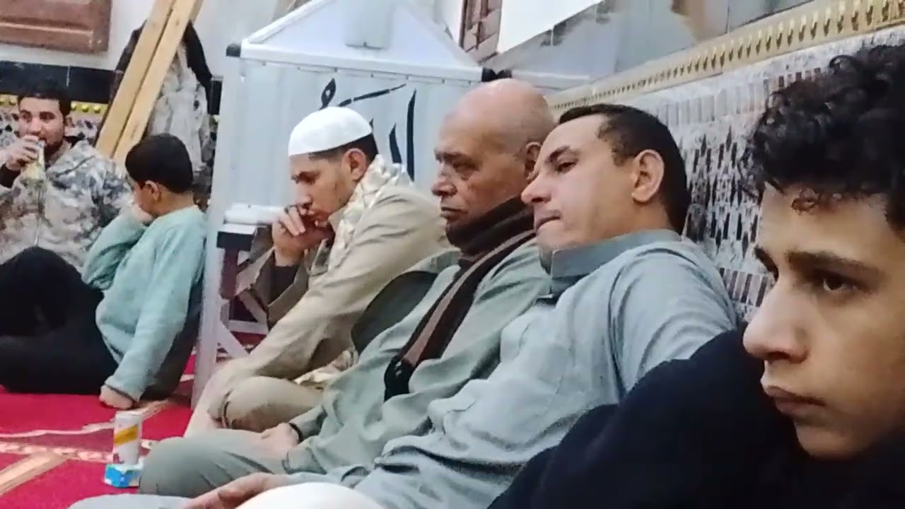كلمة فضيلة الشيخ فاضل عمر وفضيلة الشيخ سعيد كمال أمسية دينية بمسجد المصطفى بقرية بيشة عامر 