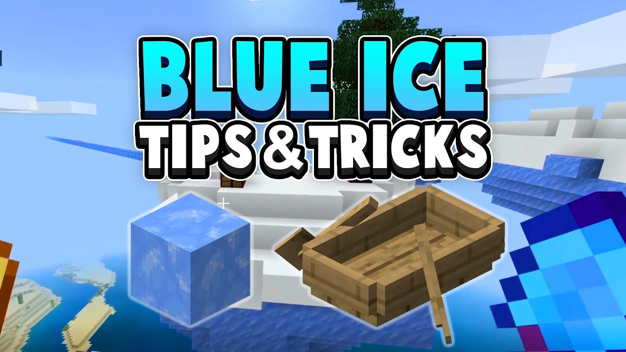 Minecraft Tips & Tricks - Blue Ice Boats