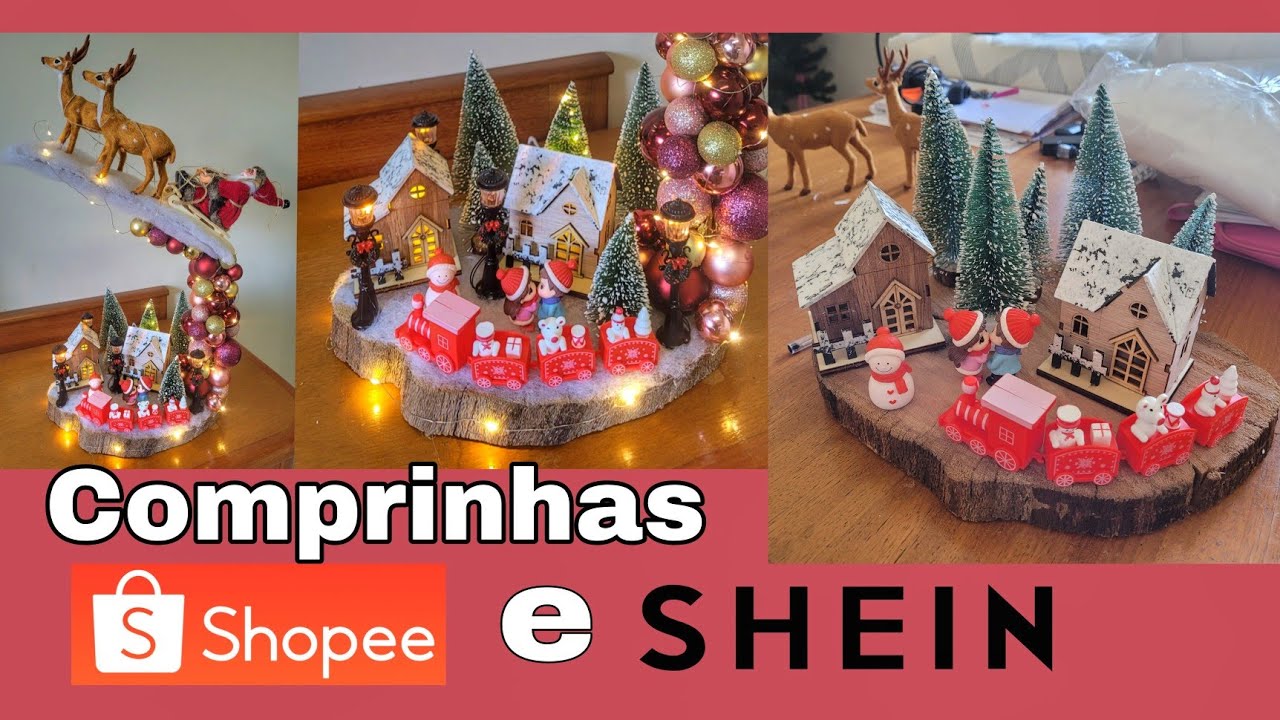 Comprinhas de Natal na Shein e Shopee - Compras online