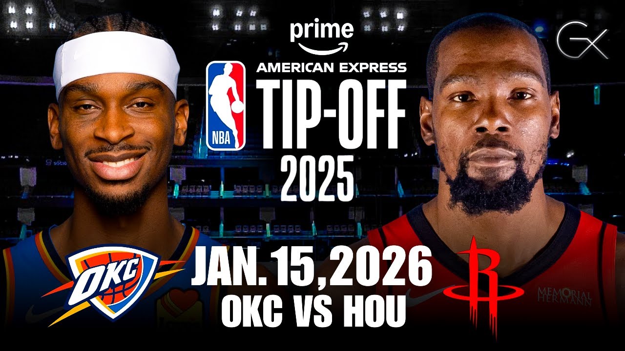 THUNDER VS ROCKETS | LIVE NBA Game Play-By-Play Reaction & Scoreboard