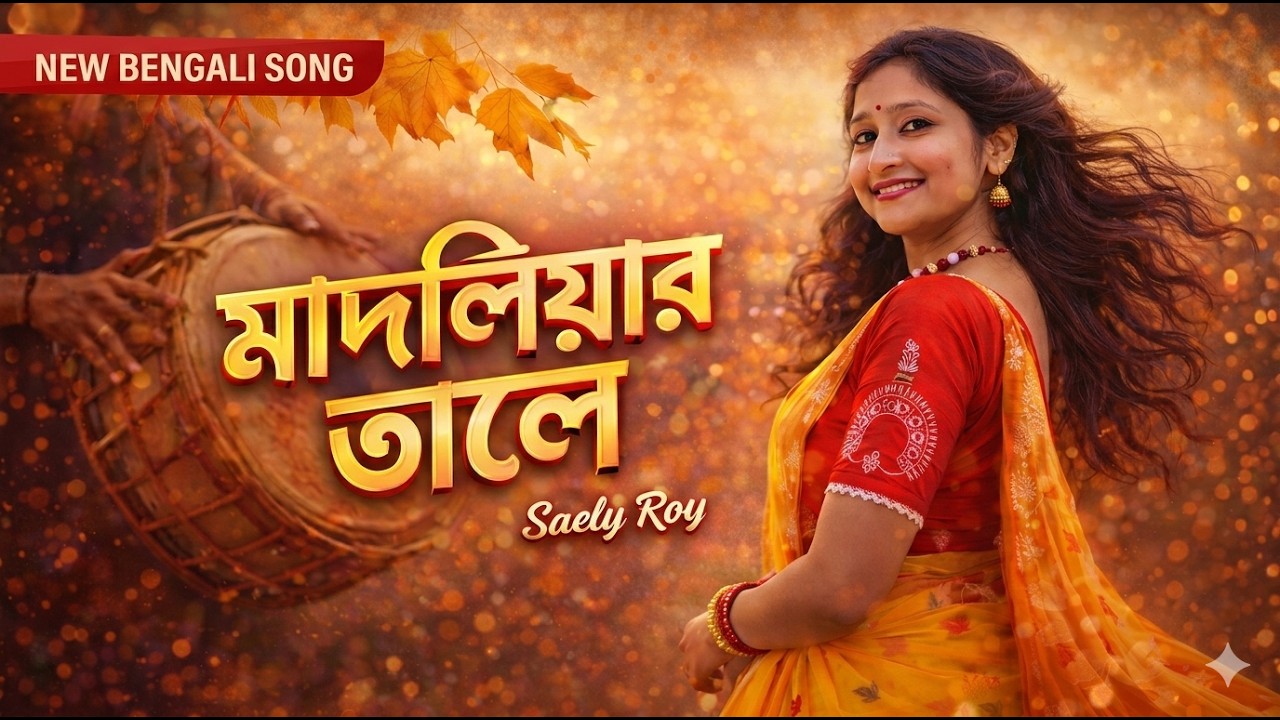 মাদলিয়ার তালে 🥁 | New Original Bengali Folk Song 2026 | Doler Gaan | Saely & Anupam | Madoliar Taale