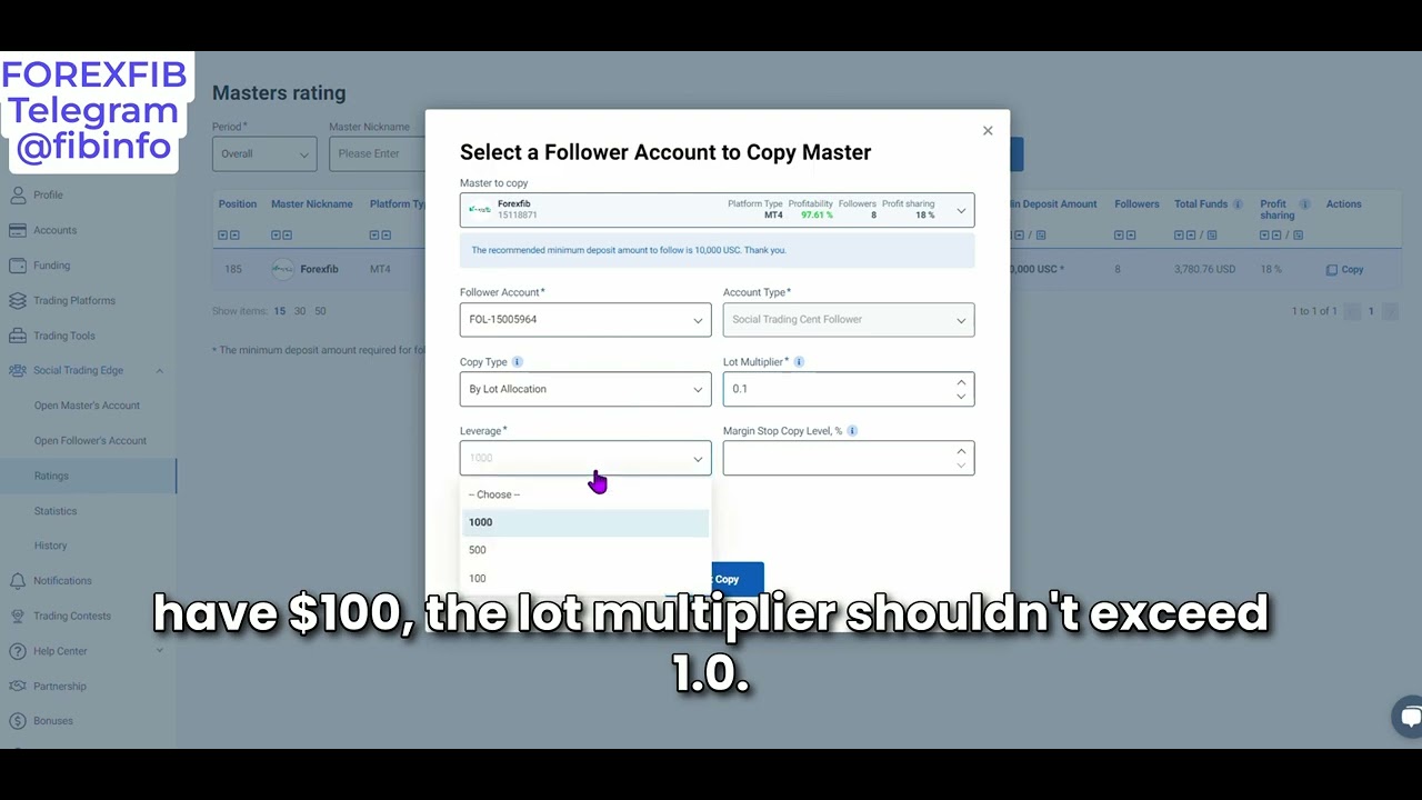 Copy Trade for 11/10/2024