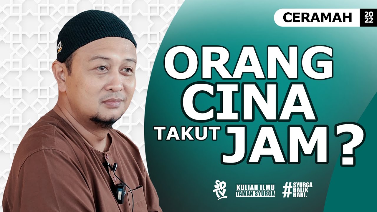 SYAMSUL DEBAT | ORANG CINA TAKUT JAM?
