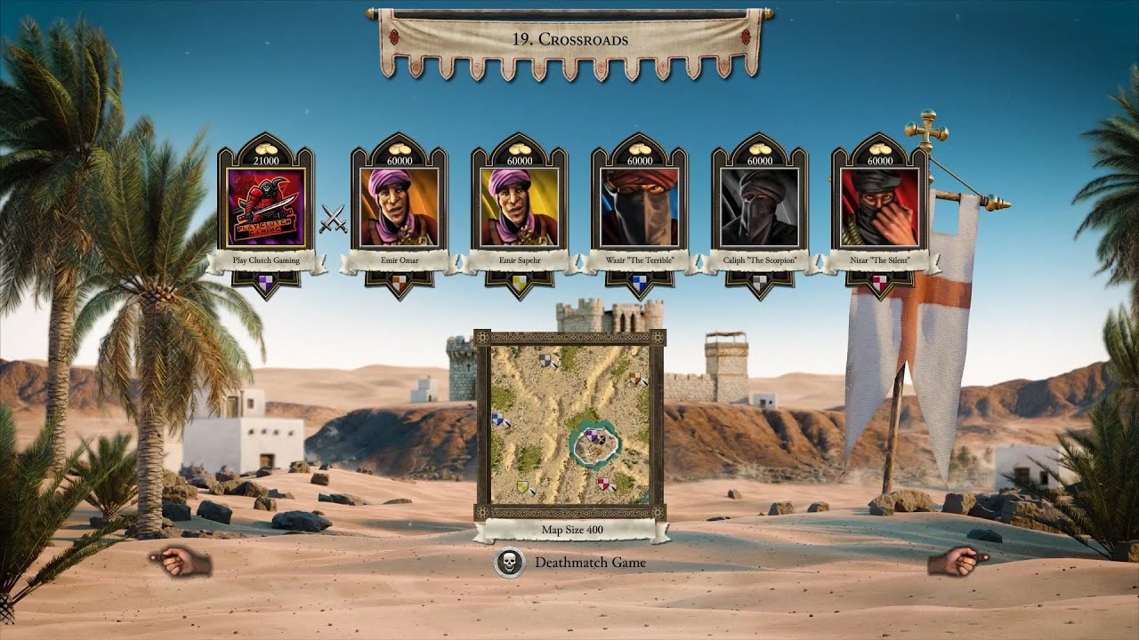 Stronghold Crusader Extreme Trail | Mission 19 | Crossroads | Definitive Edition