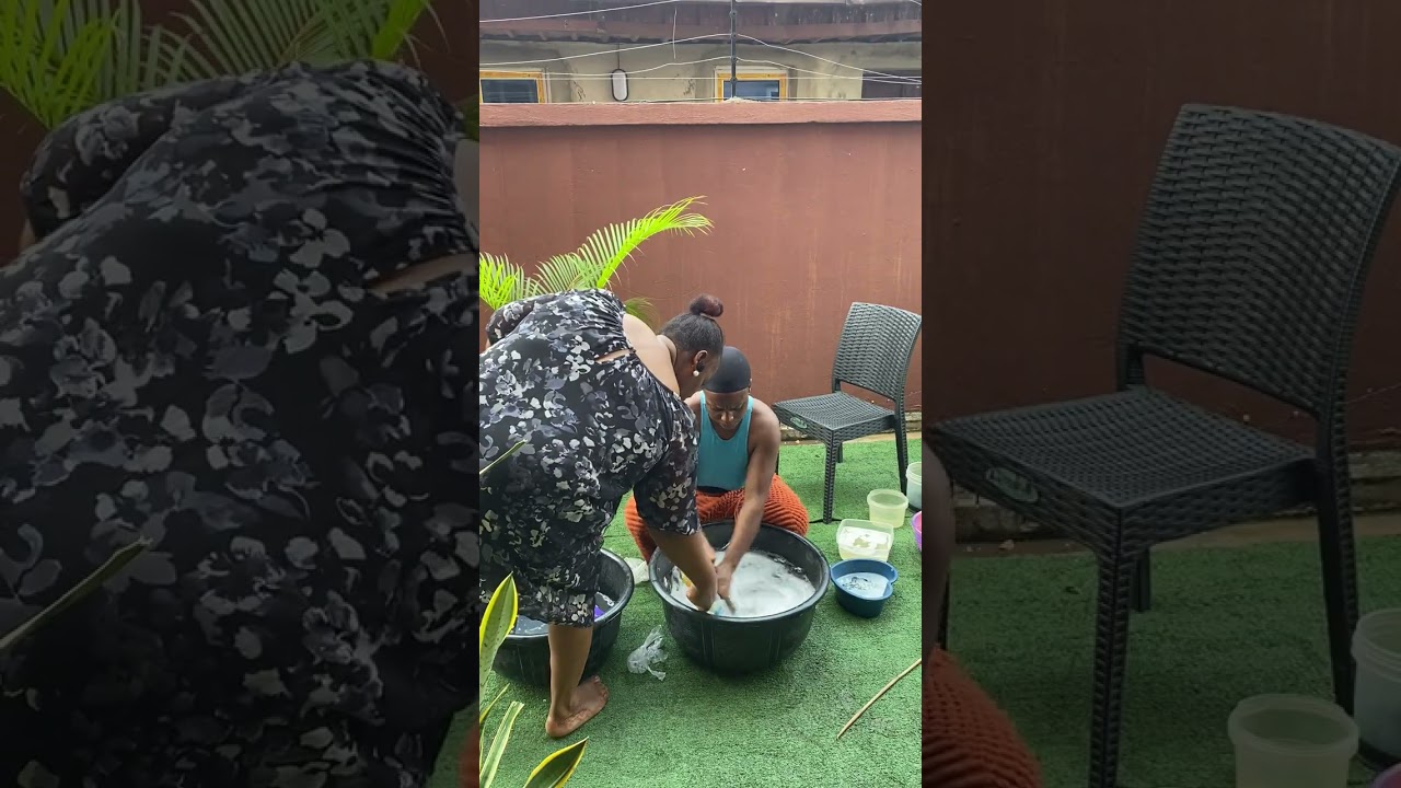Came to teach a fan on how to make a liquid soap 