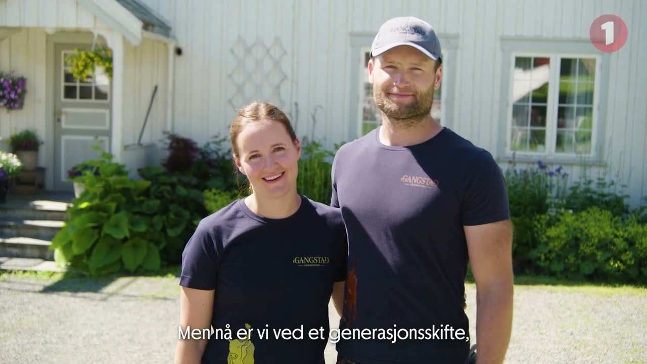 N&aring;r neste generasjon overtar livsverket - Gangstad G&aring;rd og samarbeidet med SpareBank 1 SMN.