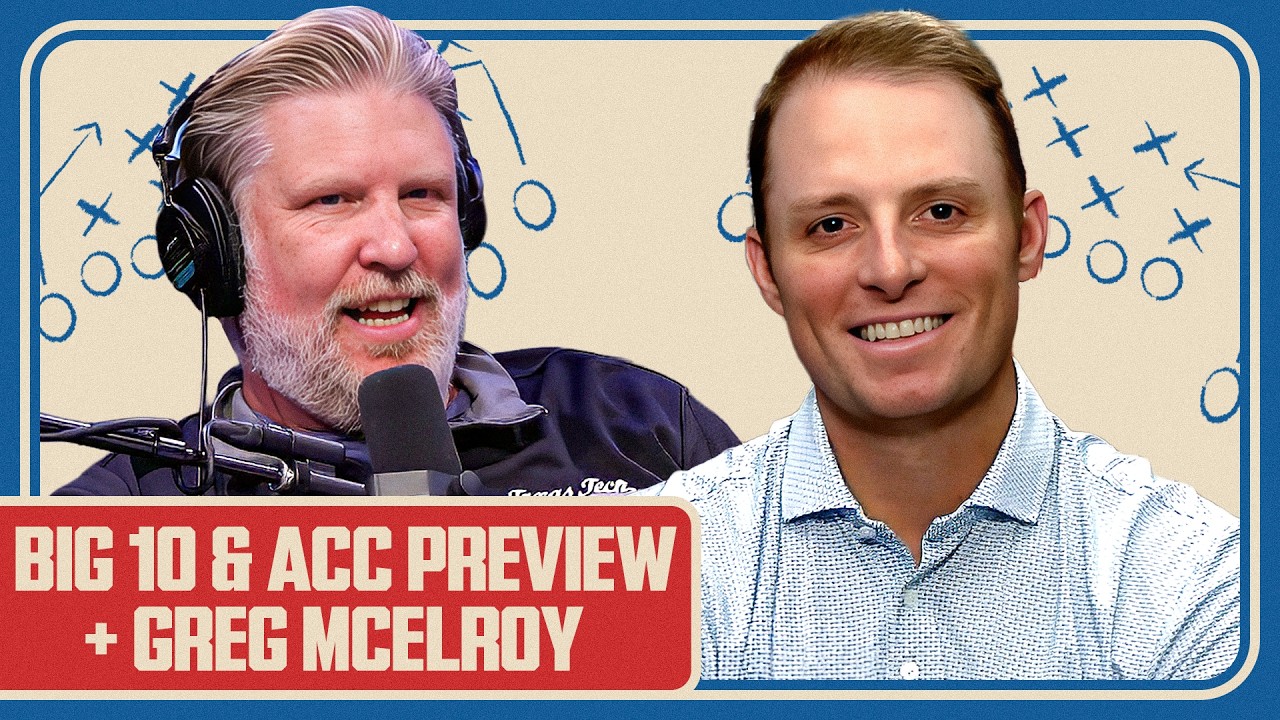 Big 10 & ACC Predictions + 1 on 1 with Greg McElroy | The BFW Show 8.24.26