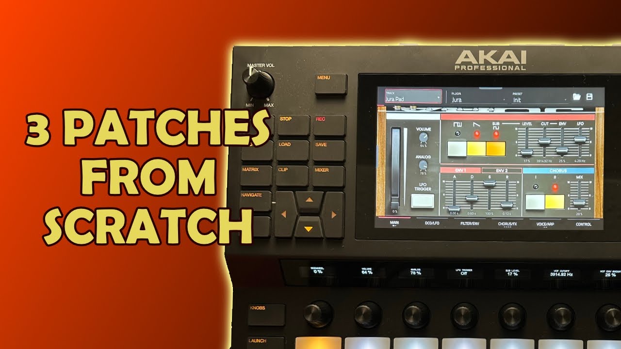 Sound Design with AIR Jura Synth