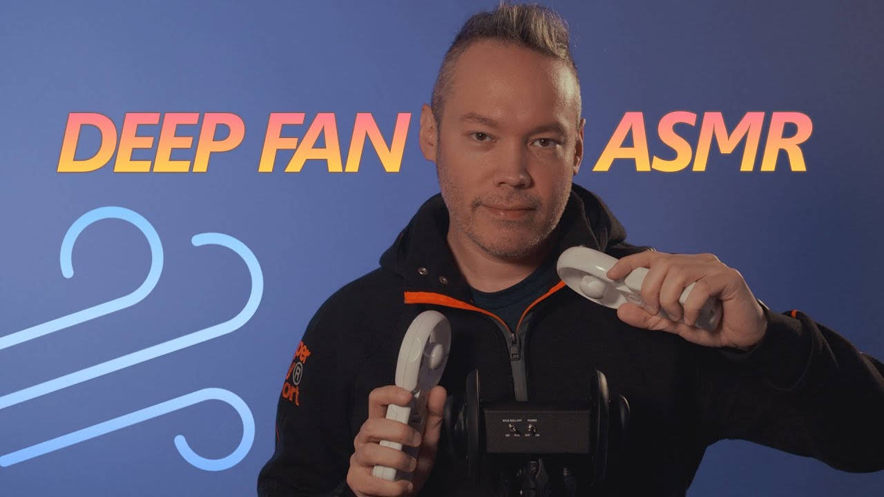 SATISFYING DEEP FAN ASMR 💨 Manual Binaural White Noise (6K60, No Talking)