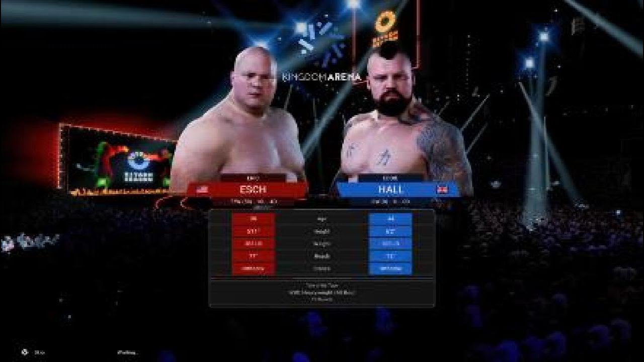Eric"Butterbean"Esch v Eddie Hall