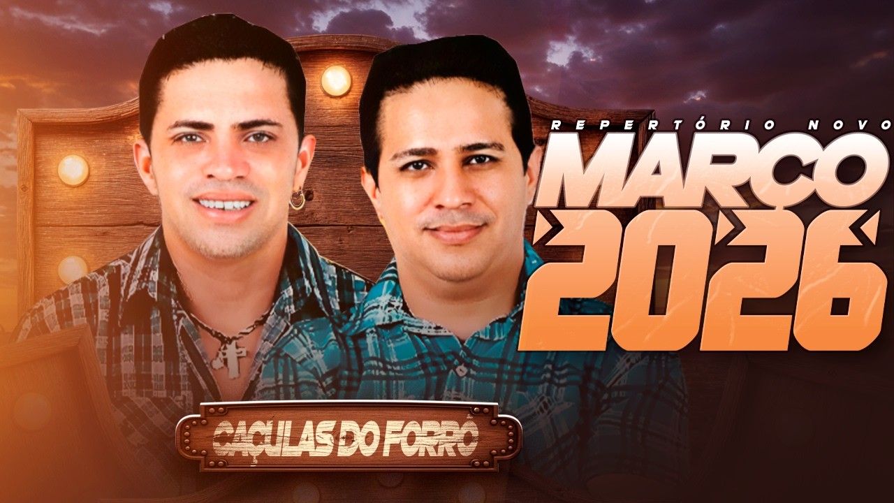 CAÇULAS DO FORRÓ MARÇO 2026 - REPERTÓRIO NOVO PANAMERICANO VERSÃO PISEIRO ( HUU PAPANAMERICANO )