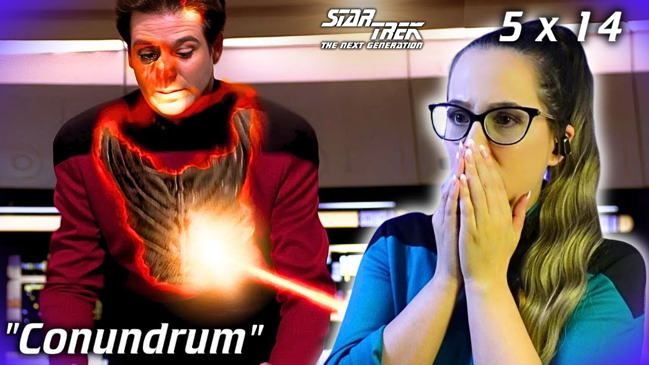 🖖Star Trek: The Next Generation 5x14 Conundrum REACTION