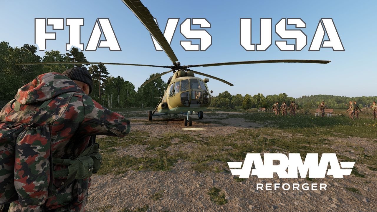 POUTRER DES AMERICAINS - ARMA REFORGER gameplay FR