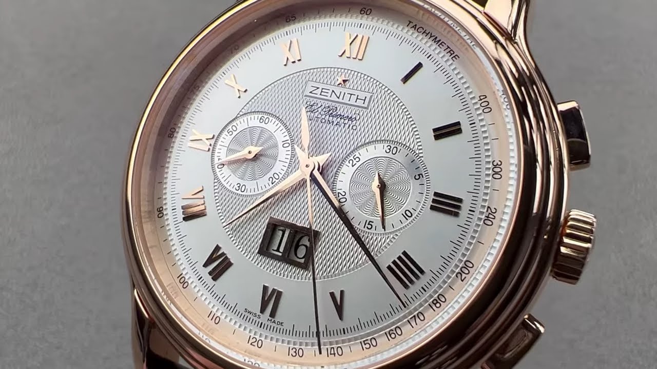 Zenith El Primero Grande Chronomaster XXT Grande Date 18.1260.4010/01.C505 Zenith Watch Review