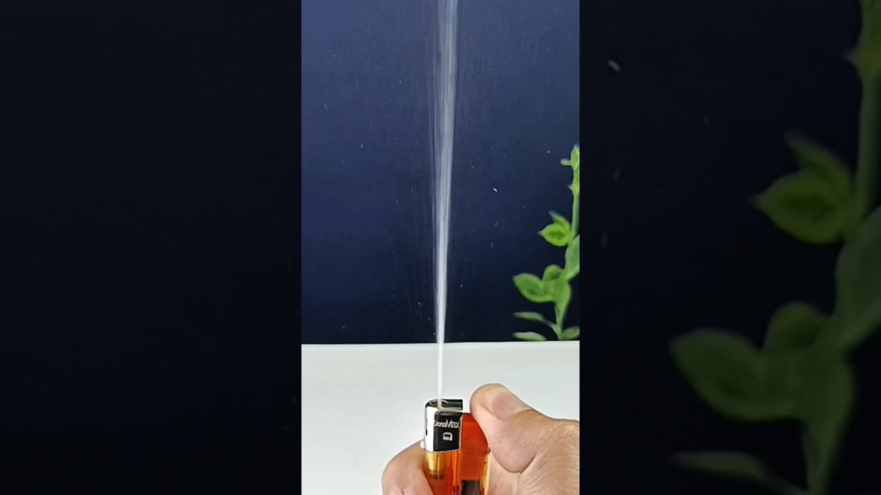 Turn Any Lighter Into a Water Gun! 😱💦  #diy #watergun #lifehacks