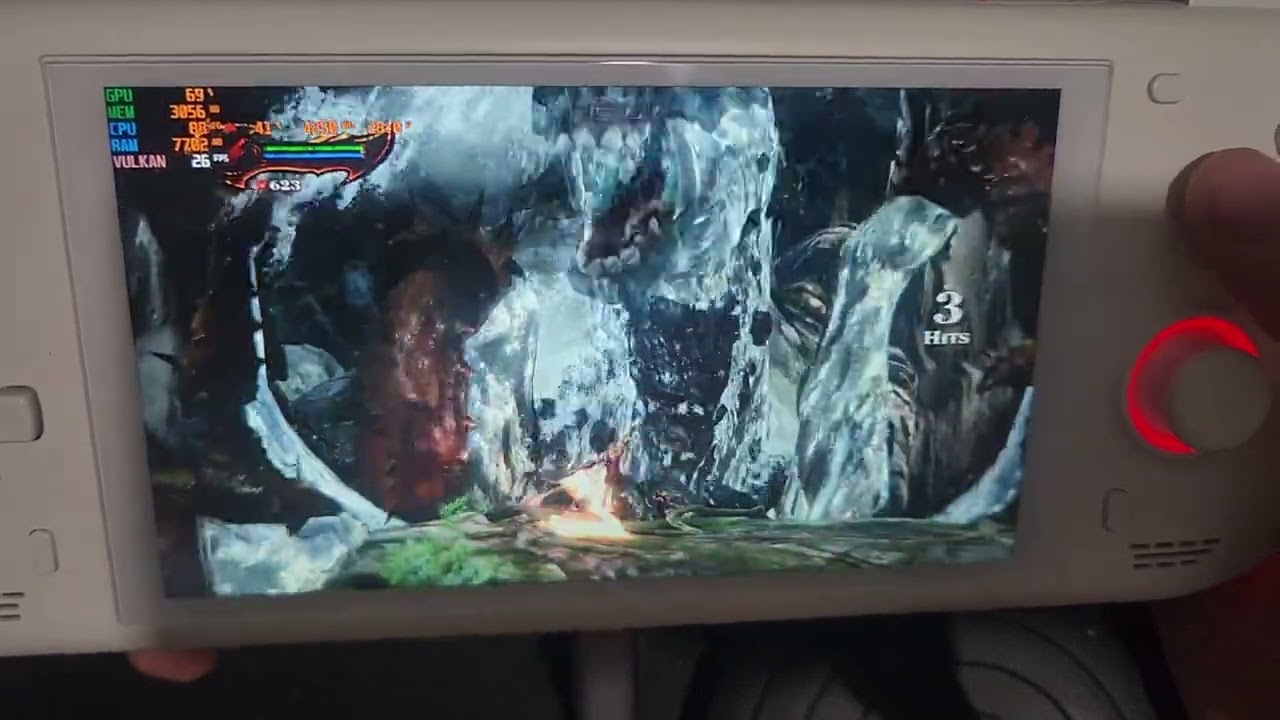 God of war 3 RPCS3 AYN LOKI MAX (ZEENIX PRO)