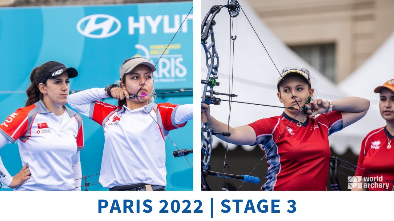 Турция – Великобритания – женское командное золото | Чемпионат мира 2022 в Париже, 3-й этап
