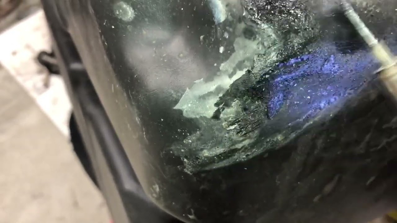 Ski-doo Summit 600 fuel tank repair
