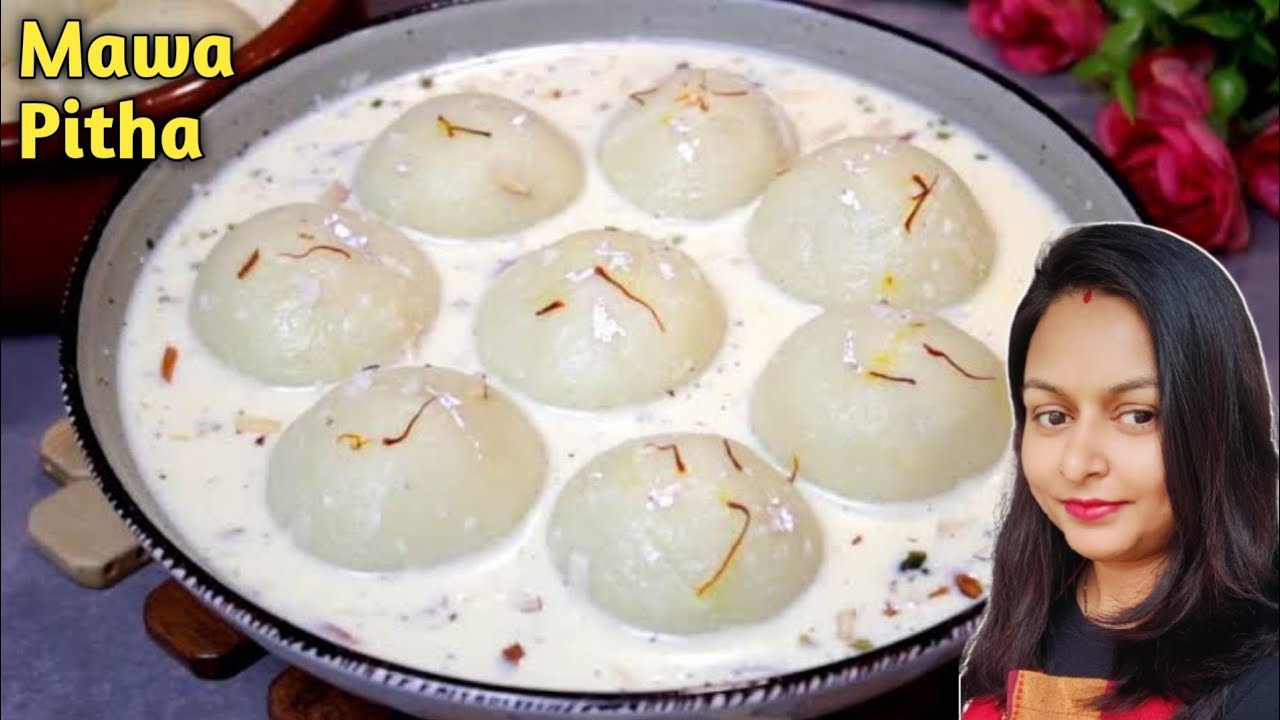 Mawa Pitha Recipe | Meetha Pitha Recipe | Bihari Mawa/Khoya Pitha In Hindi | Rice Flour Doodh Pitha