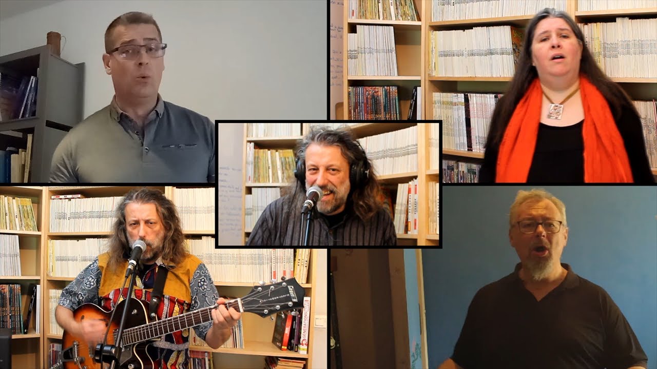 WADE IN THE WATER - par GOSPEL TRAIN (Claude Néri, Laurent Silvert, Pierre & Cécile Alméras)