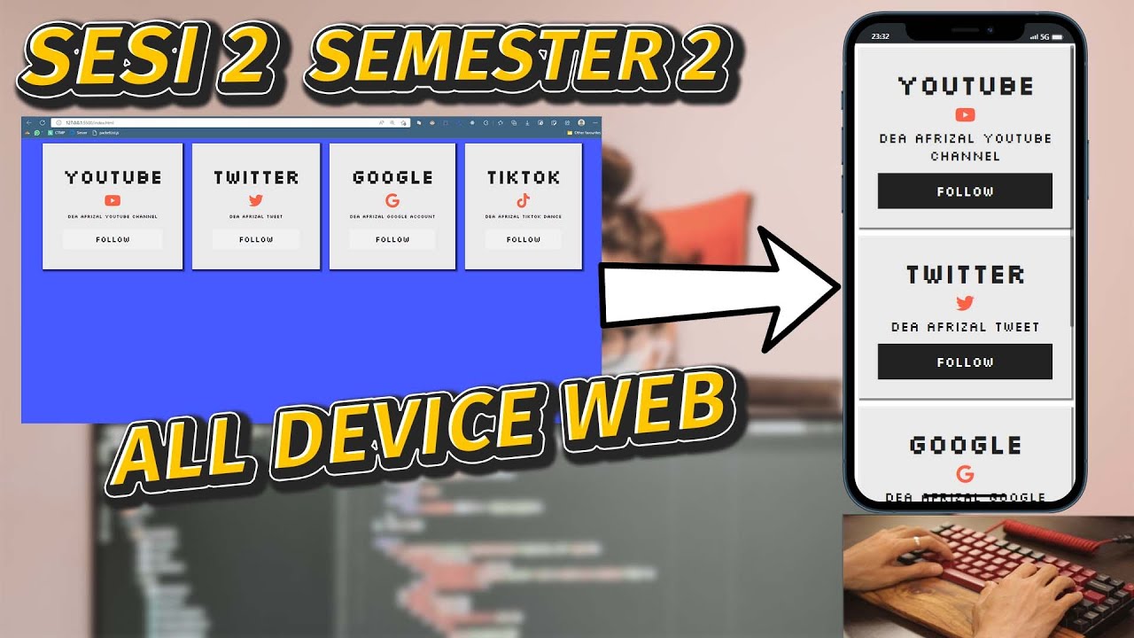 SESI2 - Responsive WEB CSS Media Screen