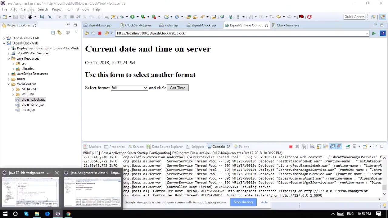 JAVA  EE Assignment 4