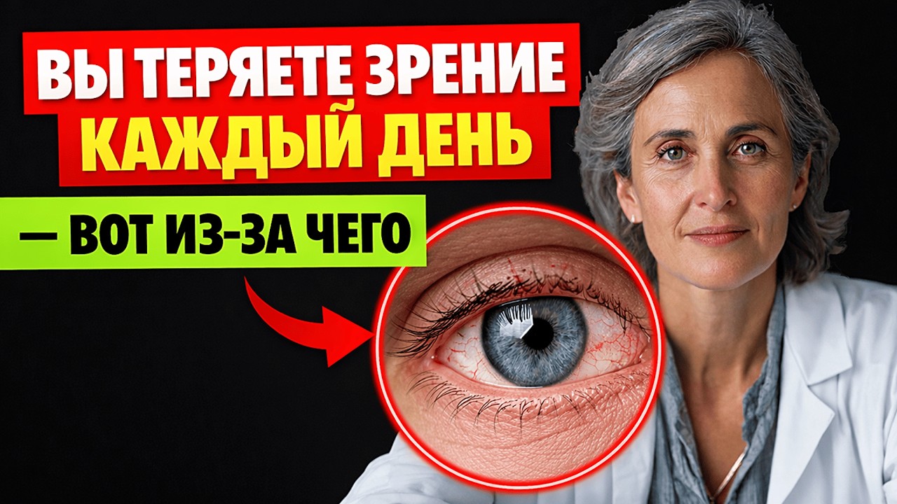 Врачи молчат об этом: главная причина падения зрения после пятидесяти