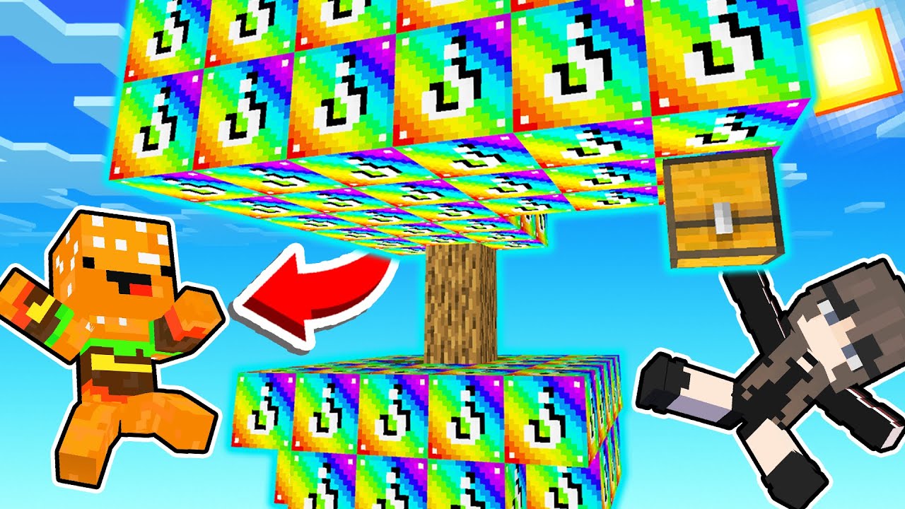 Blocati Pe O Insula INVERSA LUCKY BLOCK...