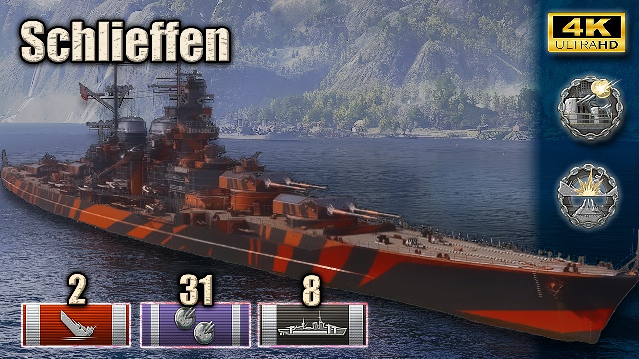 Schlieffen Full Push – From Glory to Defeat | World of Warships Gameplay + Build