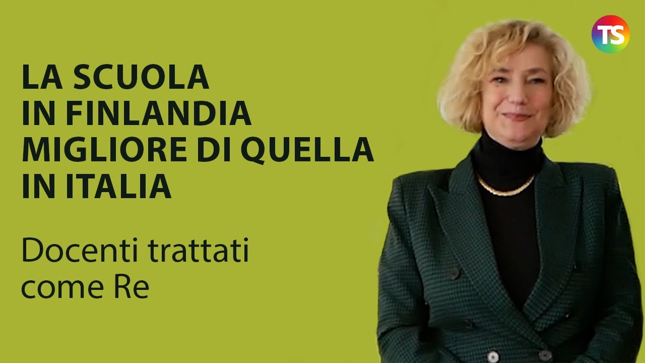 La scuola in Finlandia migliore di quella in Italia, docenti trattati come Re – INTERVISTA ds Accili