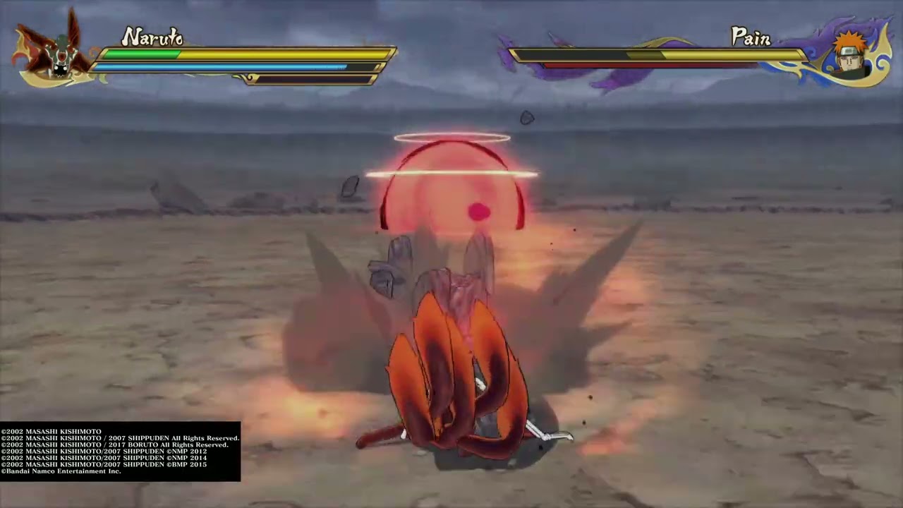 Naruto Sage mode vs Pain