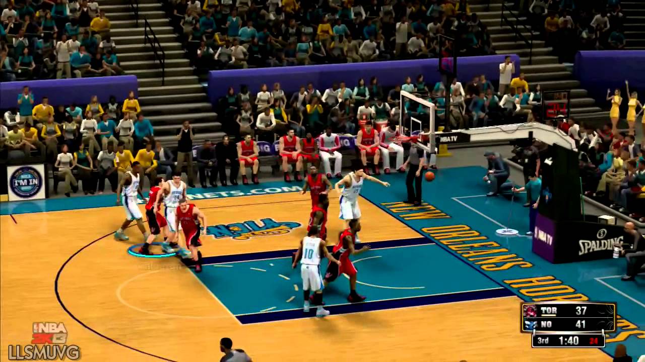NBA 2K13 gameplay Raptors vs Hornets