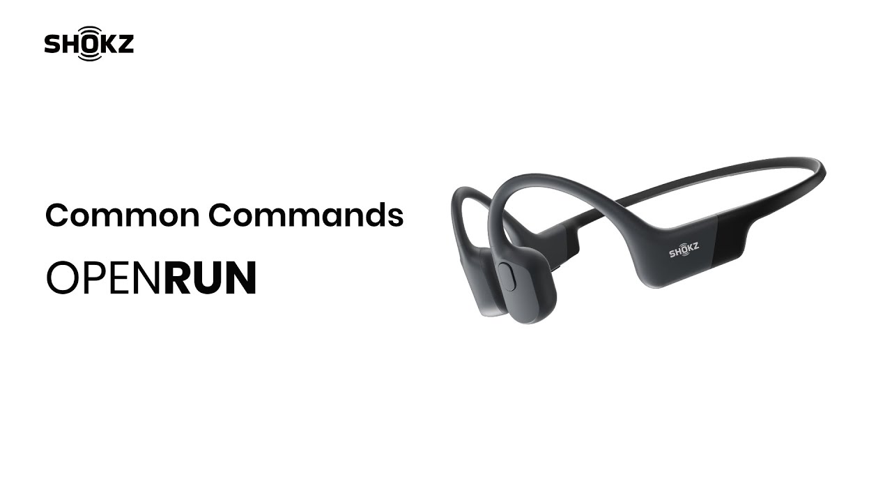 Shokz OpenRun | Commands