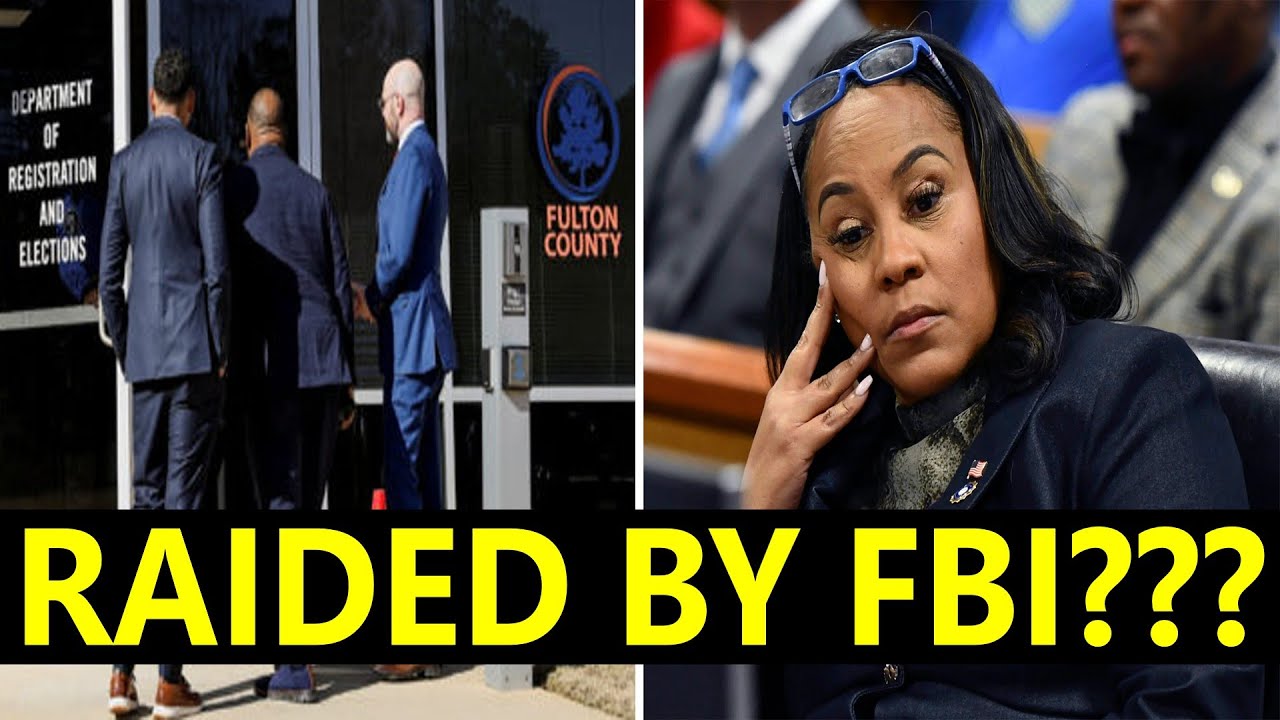 Fani Willis PANICKING as FULTON COUNTY Election Offices STORMED by FBI Over 2020 ELECTION!