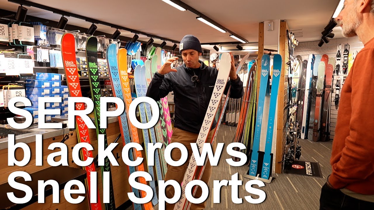Ski SERPO All Terrain Skis blackcrows Snell Sports Chamonix Mont-Blanc ski hors pistes piste
