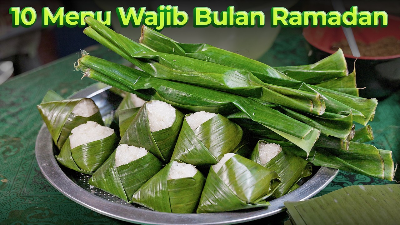 10 Juadah Wajib Ramadan: Dari Tepung Pelita Sampai Murtabak!